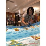 Batik Christmas Table Cloth